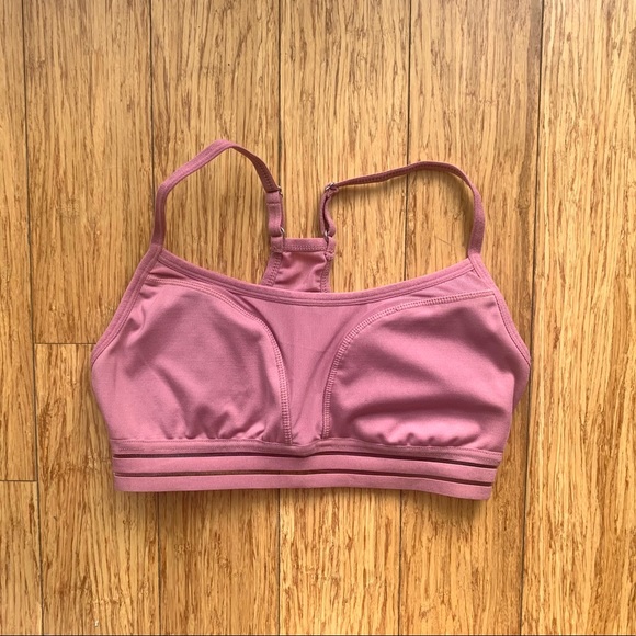 Sport bra with mesh details - Picture 1 of 4